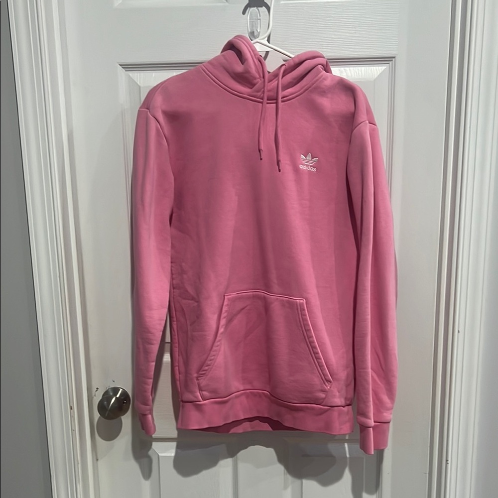 Adidas Classic Pink Pullover Hoodie